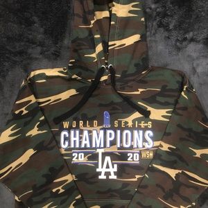 Dodgers Camouflage Hoodie Sweater XXL